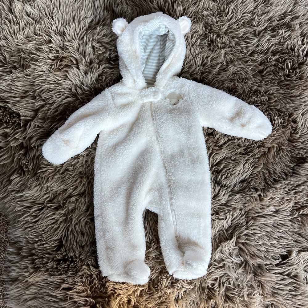 Baby 3M warm fall/winter onesie
